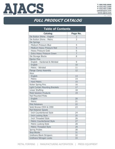 Ajacs Full Products Catalog