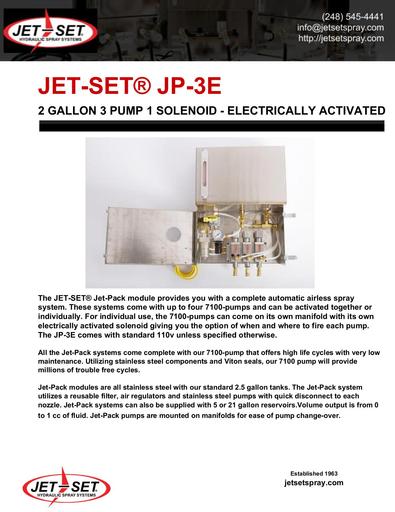 JPE-3E Jet-Pack Lubrication System