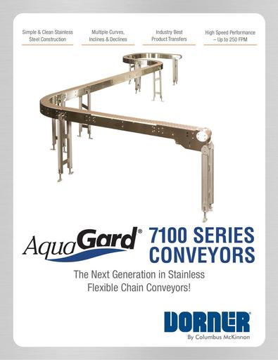 AquaGard® 7100 Series Conveyors