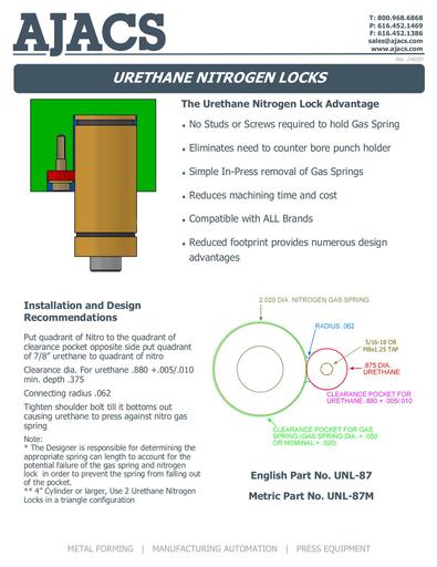 Urethane Nitrogen Lock