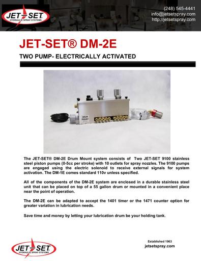 DM-2E Drum Mount Lubrication System