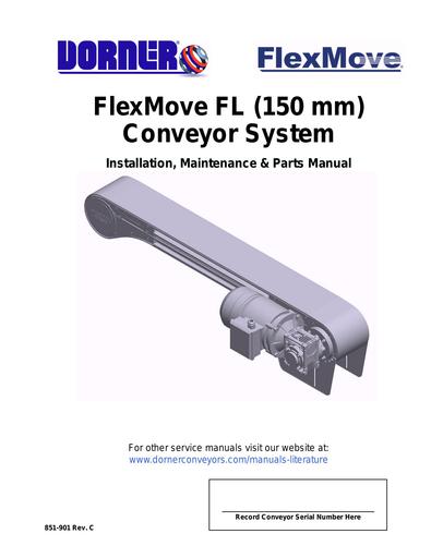 FlexMove® 150mm Installation, Maintenance & Parts Manual