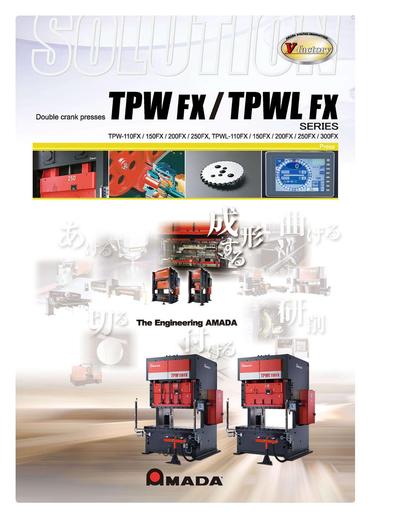 TPW FX/TPWL FX Double Crank Press