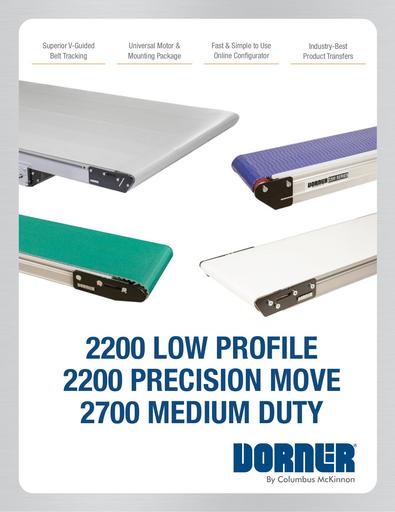 2200 & 2700 Series Conveyors