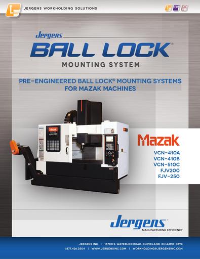 Ball Lock® Mounting Systems for Mazak Machines