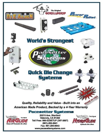 Quick Die Change Systems Catalog