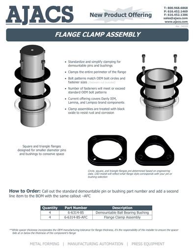 Flange Clamp Assembly